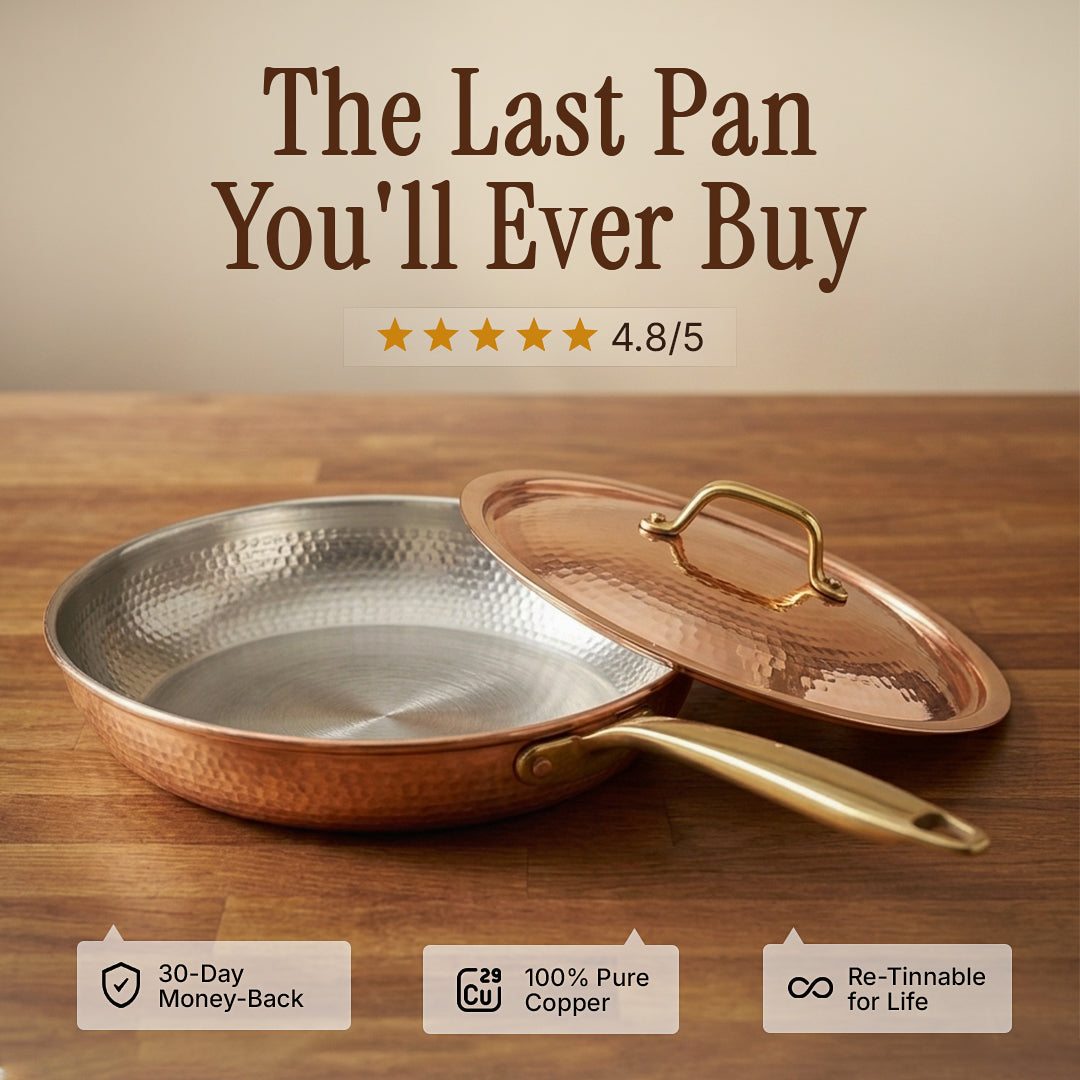 Certified® Pure Copper Nutri Pan Pro 2.0