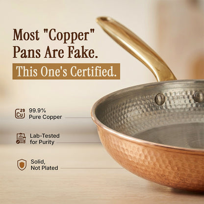 Certified® Pure Copper Nutri Pan Pro 2.0